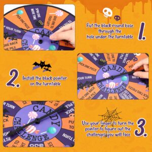 Poen Halloween Party Games Halloween Party Candy Challenge Spinner Halloween Party Decorations Halloween Party Favors Halloween Party Supplies Halloween Party Candy Challenge Game Trick or Treat