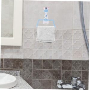 Outanaya Bathroom Shelf Towel Racks for Bathroom Wall Mounted Bathroom Door Towel Rack Bathroom Towel Rack No Drill Towel Rack Kitchen Towel Rack Towel Hanger Bath Towel Holder