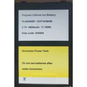 Aowe BT9000HT 3.7V 4800mAh/17.76Wh Replacement Battery for IDW9000 IDWARE 9000 TOUCHLESS MOBILE ID SCANNER Battery