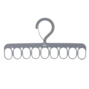 rooyar laundry drying rack multipurpose underwear hanger for drying socks baby diapers infant clothes gloves, gray