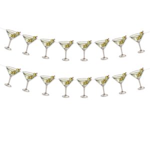 martini party banner, a tini bit older martini banner garland, dirty martini banner, martini birthday party decorations, weenies and tinis martini bachelorette party banner, jlq martini bar banner