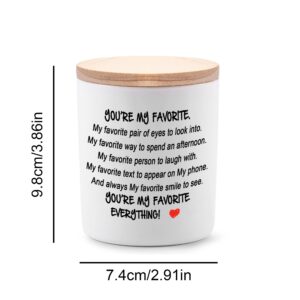 Gifts for Her Funny Unique Romantic I Love You Valentines Day Anniversary Christmas Birthday Gifts for Girlfriend Wife Novelty Lavender Scented Soy Candle