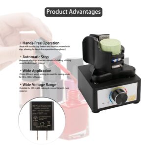 SLIYXTWIO Mini Vortex Mixer, Speed Range 300 to 2400 RPM, Hands-Free Operation, Ideal for Mixing Acrylic Paint, Nail Polish, Pigments, Eyelash Glue, Test Tubes, Model Paints, and Other Liquids