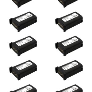 GIKYSUIZ 10-Pack 3400mAh Replacement Battery for Symbol MC9000 MC9010 MC9050 MC9060 MC909 MC9090 MC9097 MC9190 Series Mobile Computer, fits Part Number BRTY-MC90SAB00-01 BTRY-MC90GKAB0E-10