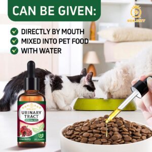 SDKJZXT Dog UTI Treatment - Effective Cat UTI Remedy and Cat UTI Medicine - Fast-Acting Relief for Pet Urinary Tract Infections - Safe and Gentle Formula for Dogs and Cats