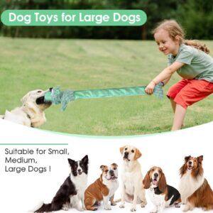 Large Squeaky Dog Toys and Interactive Dog Tug-of-War Toy, Tough Plush Dog Toy, Cute Puppy Toys, Pet Chewable Toys Plaything for Small Medium and Large Dogs