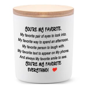 gifts for her funny unique romantic i love you valentines day anniversary christmas birthday gifts for girlfriend wife novelty lavender scented soy candle