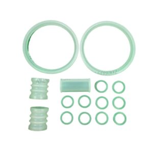 gaewbbh 15+2pcs spare parts,compatible for vevor ice cream maker accessories silicone seal rings tubes components,compatible for ykf soft serve machines fittings