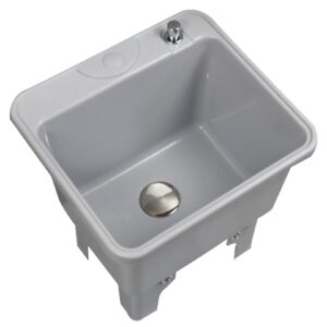 commercial floor-standing mop sink, home bathroom balcony mop service basin, multipurpose utility sink laundry tub for courtyards, outdoor