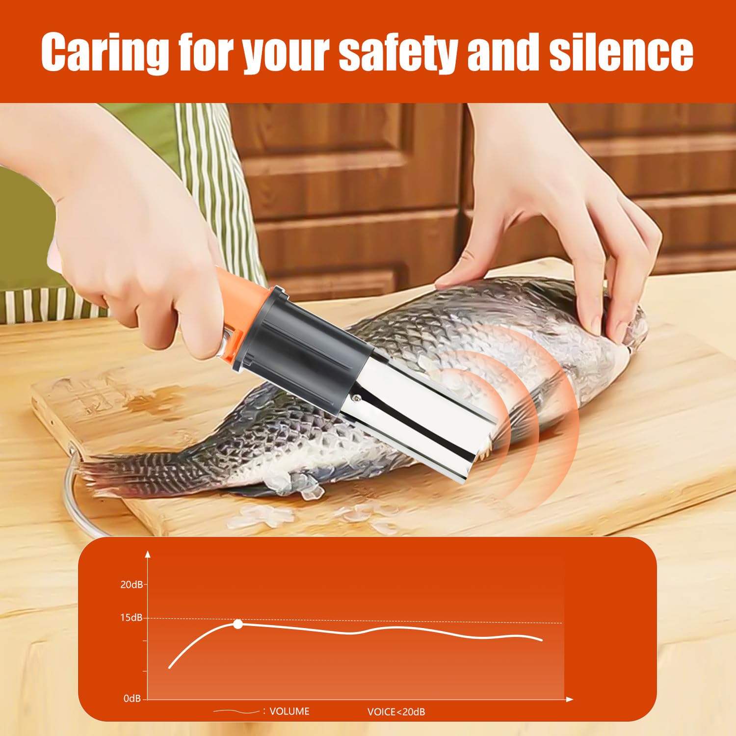 Powerful Cordless Electric Fish scale tools,Two-way Rotated,Electric Fish Scaler Remover,More Efficient And Faster Fish Descaler Tool