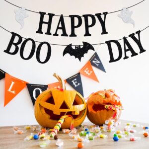 Happy Boo Day Banner, My 1st Boo Day, Ghoul Birthday Sign, Halloween Birthday Party Decorations