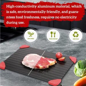 Spectabilis Defrosting Tray for Frozen Meat, Miraculous Rapid Natural Heating Defroster, Small Size Thawing Plate