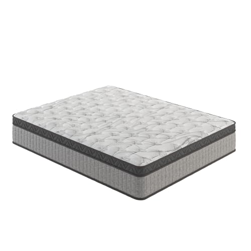 12 Inch Queen size Mattresses , New Memory Foam Hybrid Queen Mattress in a Box, Individual Pocket Spring Breathable Comfortable for Sleep Supportive and Pressure Relief, Medium Firm Mattresses (Queen)