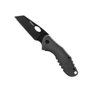 coast contra edc folding pocketknife, flip tab, frame lock, pocket clip, stainless-steel, wharncliff blade