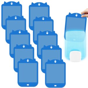 10 pack refill cartridges compatible with raid plug-in blue light, replacement glue cards for stem blue light wall plug-in