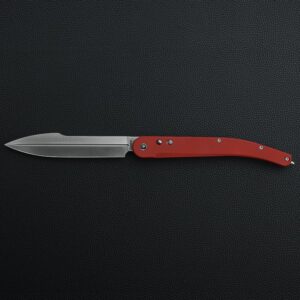 Generic Navaja De Combate by Daggerr (red G10)