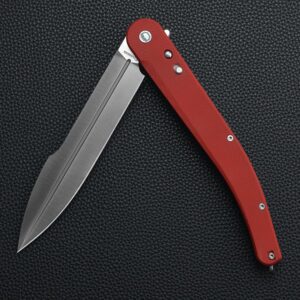 Generic Navaja De Combate by Daggerr (red G10)