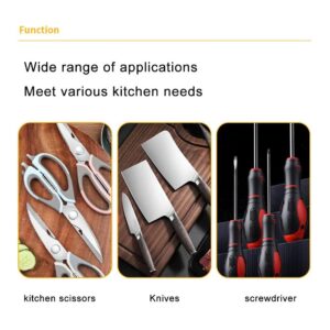 1PC Magnetic Knife Holder for Wall,Knife Magnetic Strip Magnetic Knife Holder for Refrigerator,Kitchen Knife Magnetic Strip with Extra Strong Magnet for Knives Tools,Kitchen Organizers Accessories