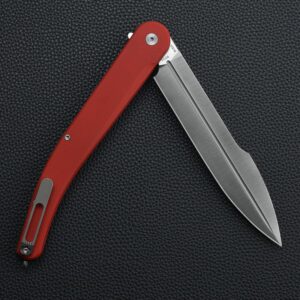 Generic Navaja De Combate by Daggerr (red G10)