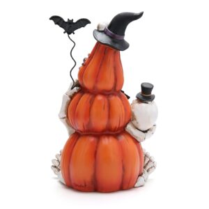 Hodao Halloween Pumpkin Decorations Handmade Pumpkin Decor Autumn Thanksgiving Tabletop Decorations Halloween Party Centerpiece Decorations