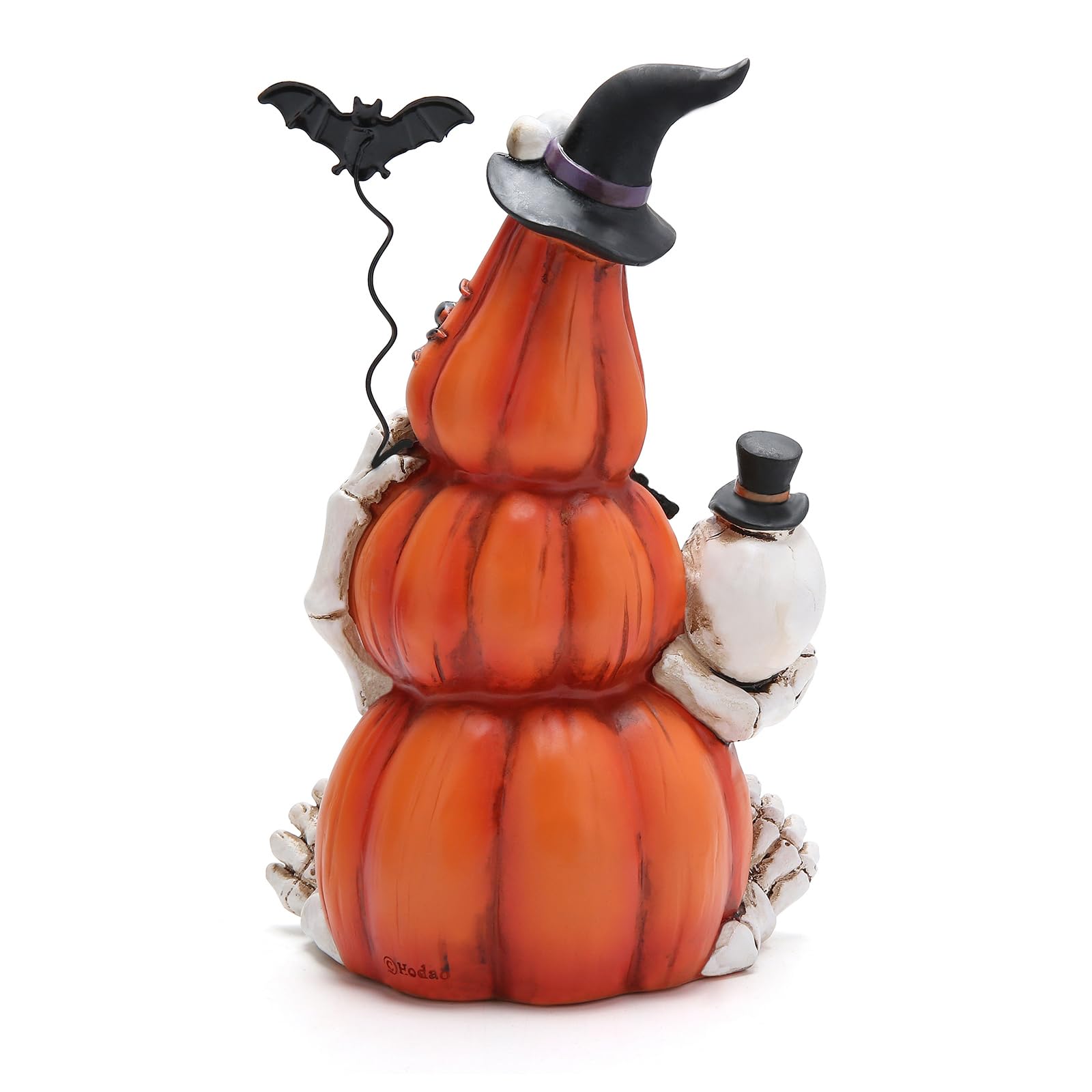 Hodao Halloween Pumpkin Decorations Handmade Pumpkin Decor Autumn Thanksgiving Tabletop Decorations Halloween Party Centerpiece Decorations