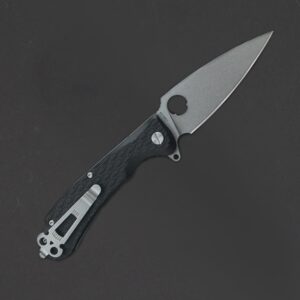 generic resident discover line by daggerr (black handle and stonewashed blade)