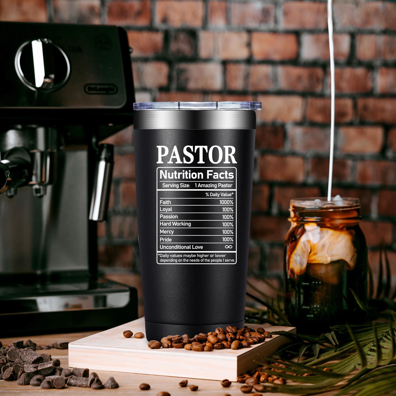 DOEARTE Pastor Appreciation Gifts - Pastor Gifts for Men - A Truly Great Pastor is Hard to Find - Thank You, Christmas, Religious, Christian Gifts for Pastor - 20oz Tumbler