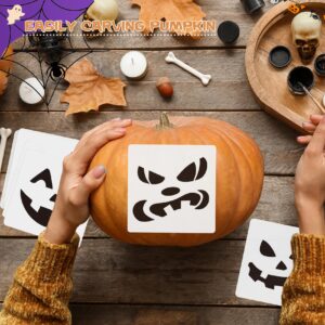 imarku Pumpkin Carving Kit, 36PCS Pumpkin Carving Tools, Professional Pumpkin Carving Knife Set with Stencils & Bag for Beginners, Sharp Pumpkin Carving, Best Christmas Gifts for Women Men