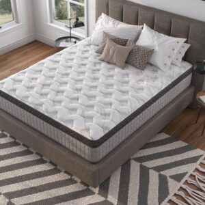 12 Inch Queen size Mattresses , New Memory Foam Hybrid Queen Mattress in a Box, Individual Pocket Spring Breathable Comfortable for Sleep Supportive and Pressure Relief, Medium Firm Mattresses (Queen)