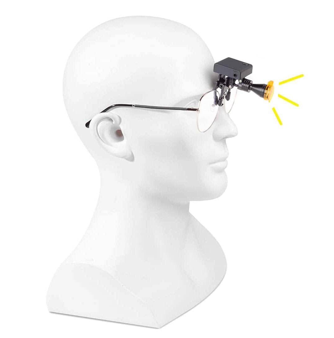 Head 5W for Glasses with Optical Clip on Type