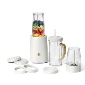 GenericBeautiful Personal Blender Set with 12 Pieces, 240 W, White Icing by Drew Barrymore