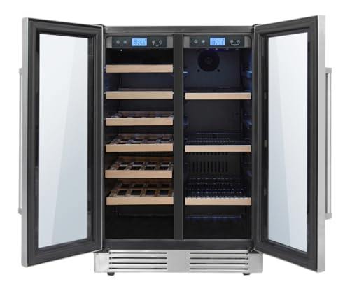 THOR International TBC2401DI Wine Cooler and Beverage Center, Stainless Steel