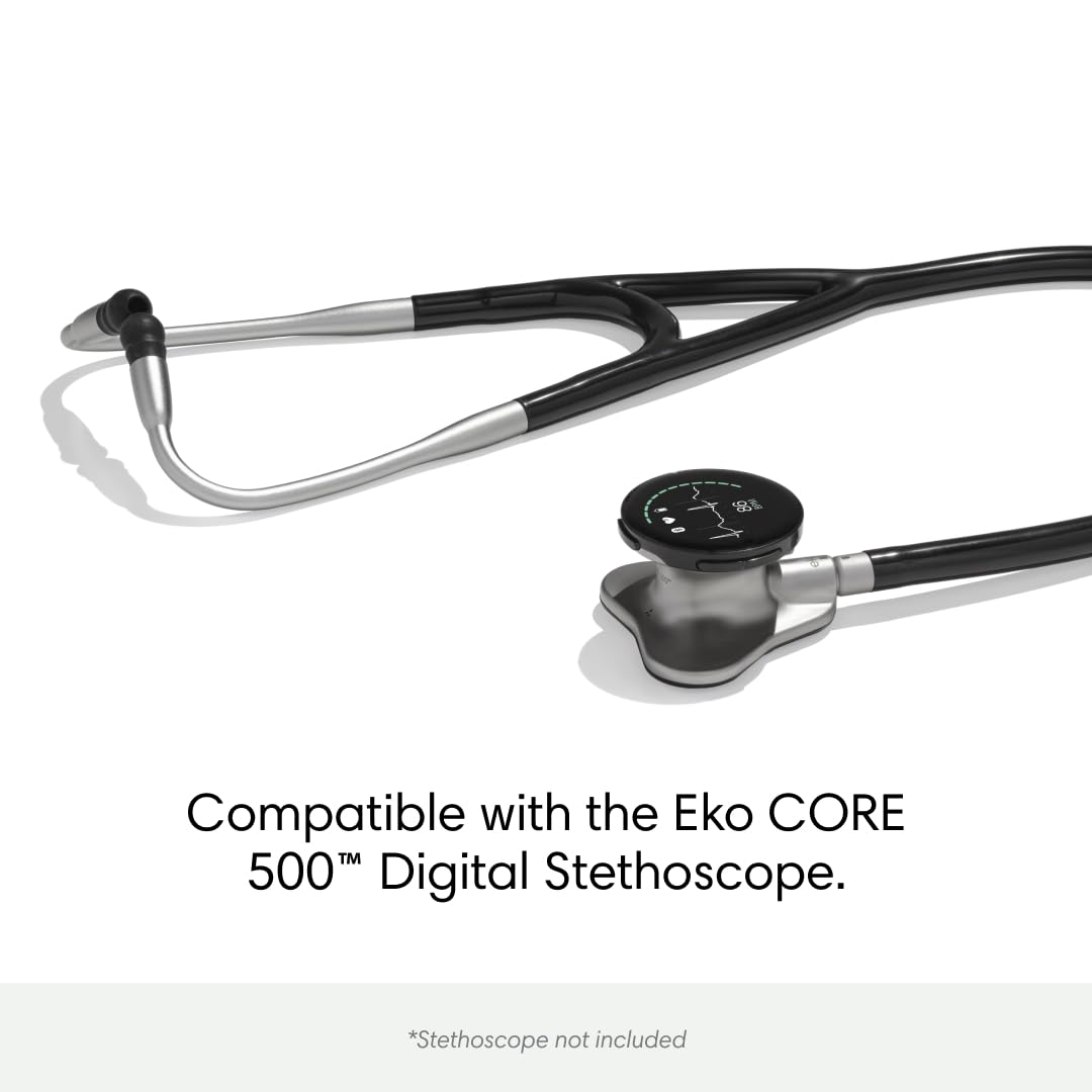 Eko CORE 500™ Digital Stethoscope Earpiece - Silver