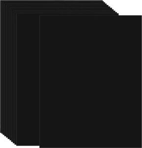 30 sheets black cardstock 8.5 x 11 thick paper, thick card stock paper, heavy cardstock paper for invitations, menus, wedding, diy cards