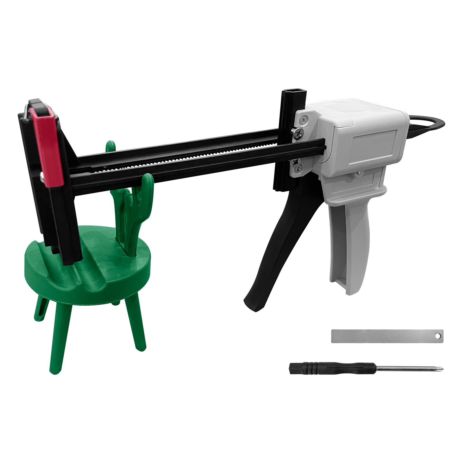 Toothpaste Tube Glue Gun Tube Squeezing Machine, 704 Silicone Manual Glue Gun Universal Extruder, Labor Saving Injection Glue Gun for Aluminum Tube Glue