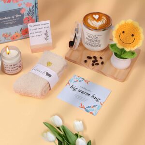 Get Well Gifts for Women-7 Pcs Surgery Recovery Gifts for Man Mom Teenage, Get Well Soon Gift Baskets After Surgery, Cheer Up Gifts, Feel Better Gifts for Sick Friend, Get Better Soon Care Package