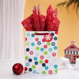 SUNCOLOR 120 Sheets 20"x14" Christmas Tissue Paper for Gift Bags Packaging Art Tissue Paper for Crafts