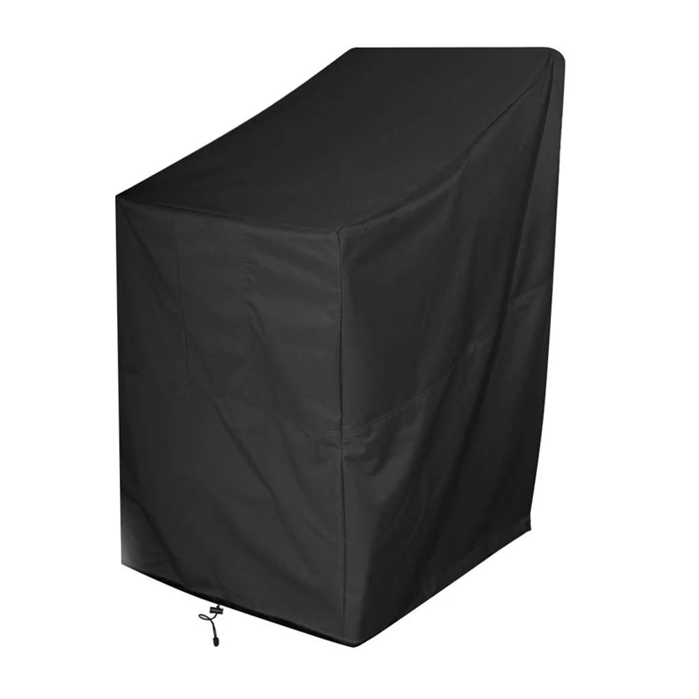 Generic Outdoor Folding Chair Dust Cover Storage Bag Terrace Seat Furniture Cover Water Chair Cover 210D, 64x64x120cm