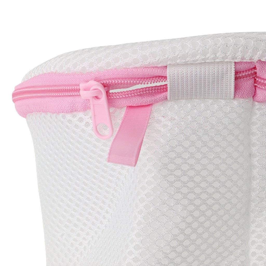 Generic Laundry Net Laundry Net Laundry Net Brassiere Cylindrical Polyester White Travel Storage Bag for Small Articles Underwear New Released