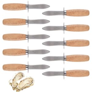 hilaza 10pcs oyster knife, oyster shucking knife bulk, oyster shucker, oyster opener tool