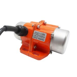 E-Found Concrete Vibrator Vibration Motor, 30W US Plug AC 110V 3600rpm Speed Adjustable Aluminum Alloy Case Vibrating Motor for Shaker Table