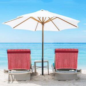 HUIFACAI Pack of 6 Beach Chair Towel Bands Windproof Towel Holder for Pool & Cruise Chair Windproof Bands for Outdoor Chairs