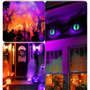 LEDERA LED Flood Orange Purple Light Bulb, 15W Equivalent 150W, Par38 Orange Purple Flood Light, E26 Base, Colored LED Light Bulbs, Not-dim Ideal for Halloween, Christmas, Party, Holiday, 2 Pack