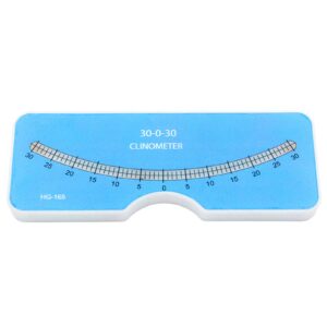 PASNMKvn Scoliometer 0-30° Scoliosis Test Meter For Medical Evaluation Diagnosis Of Back And Spine Scoliosis In Adults Children