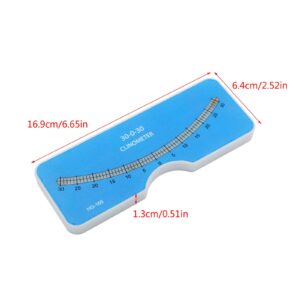 PASNMKvn Scoliometer 0-30° Scoliosis Test Meter For Medical Evaluation Diagnosis Of Back And Spine Scoliosis In Adults Children