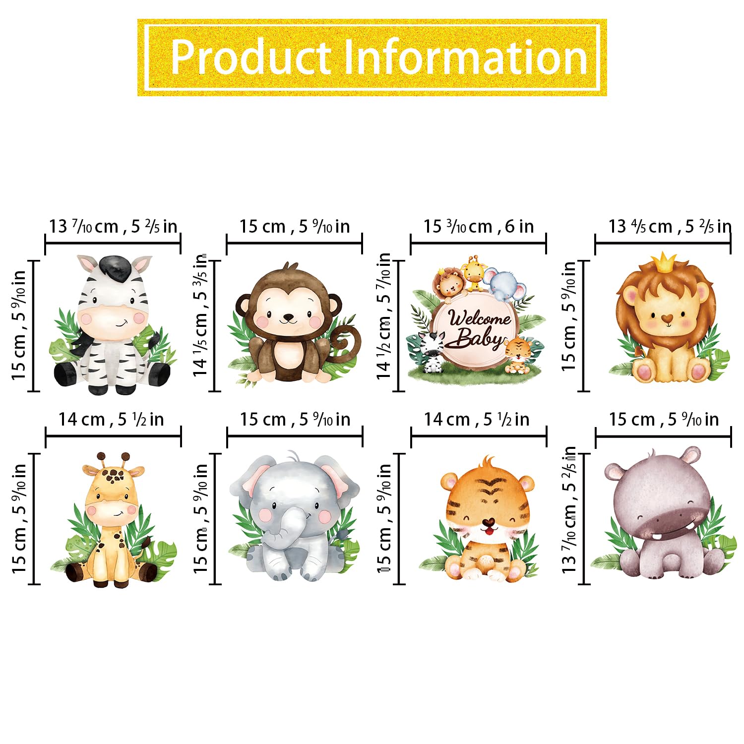 Jungle Baby Shower Decorations, A Wild One Is On The Way Banner, Safari Baby Shower Decorations, Safari Baby Shower Decorations for Boy And Girl, Jungle Theme Baby Shower Decor