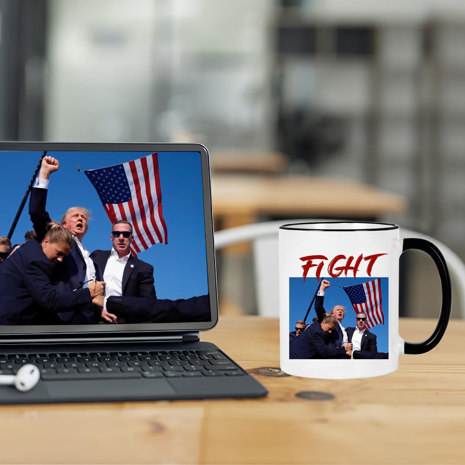 Trump Shot At Mug, Trump Fight Mug, Trump 2024 Mug, Trump Survived Shot Mug, Trump for President Mug 11 Ounce