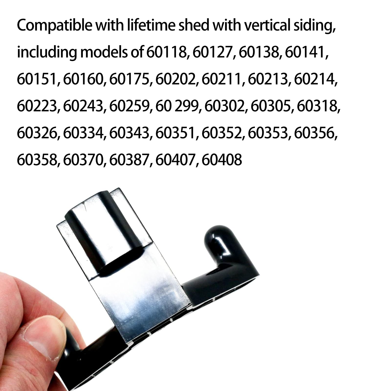 dctgrar 6 Pcs Tool Hooks for Lifetime shed,for Lifetime Storage Sheds Accessories Storage Tool Hooks,Please Check The Model Number Before Purchasing