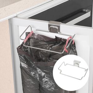 55 TRENDS Trash Bag Holder Stainless Steel Kitchen Cabinets Doors Large Sink Bag Kitchen Garbage Waste Holder Stand 1Pcs