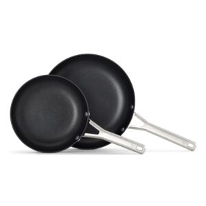 calphalon® hard-anodized nonstick 8" and 10" frying pan set